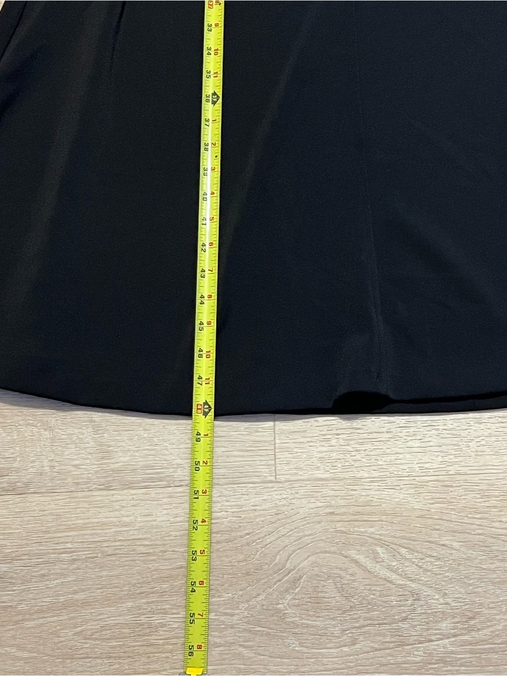 NWT Zara‎ Black Sleeveless A-Line Midi Dress Minimalist Elegant Size Large - Picture 10 of 16